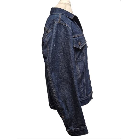 Levis Classic Large Blue Jean Jacket - Picture 3 of 7